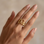 Abstract Open Loop Ring